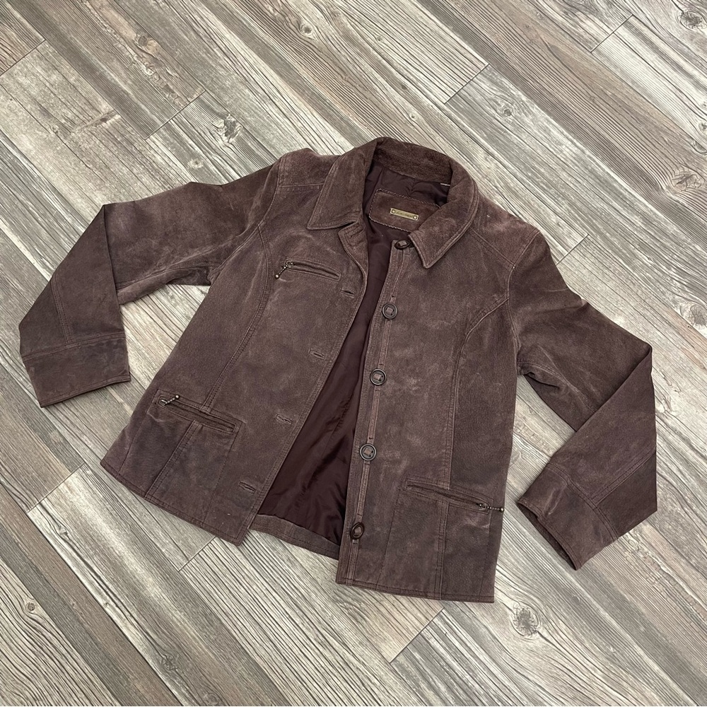 Vintage i.e. relaxed Woman’s Brown Leather Jacket